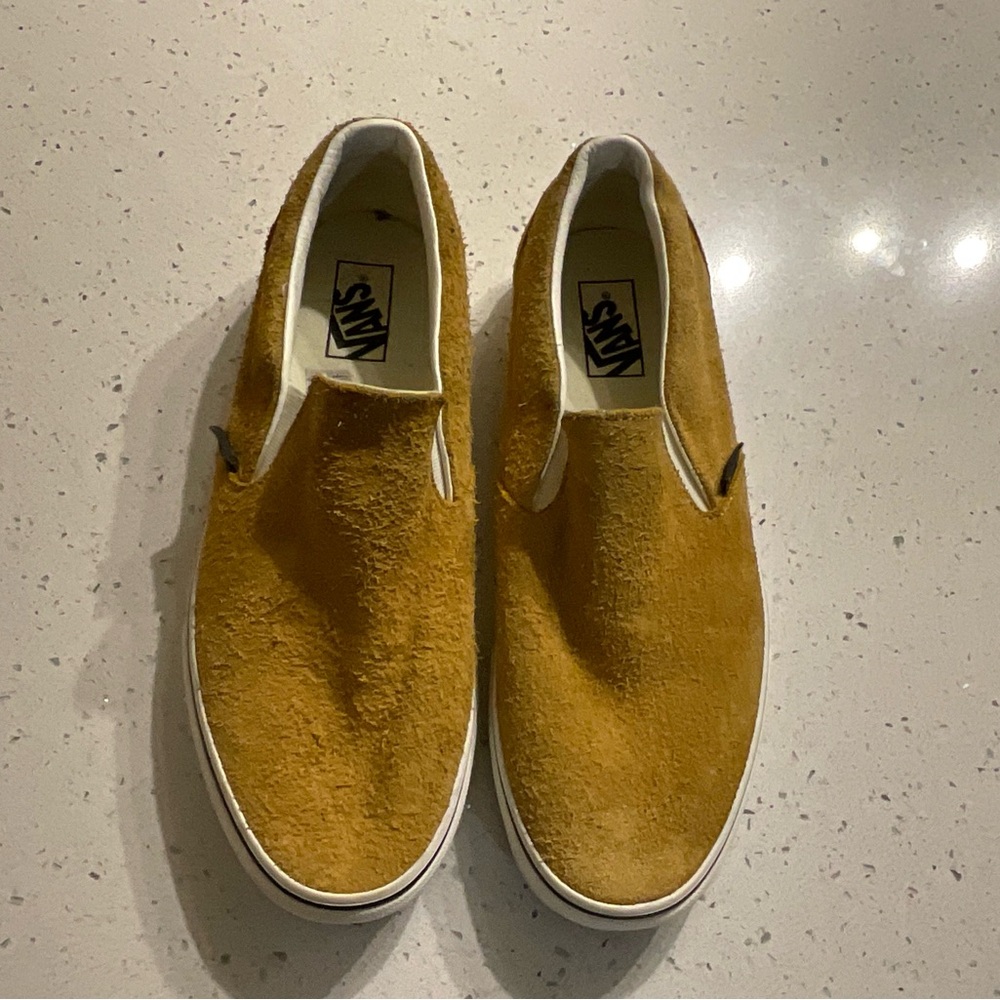 Vans Men's Tan Slip-On Shoes